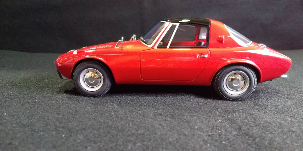 ○メーカー完売商品○京商○KYOSHO 1/18 トヨタ スポーツ 800 レッド 京