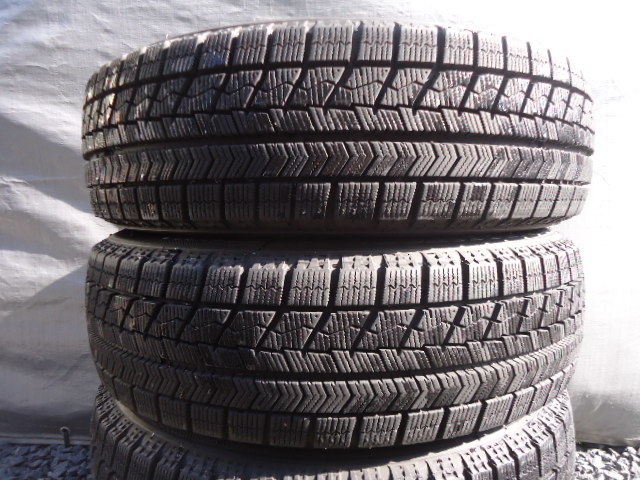 残ミゾ約8分山　中古品　ブリヂストン　VRX　155/65R14　2017年製造品　タント・スペーシア・N-BOXに最適です。_8