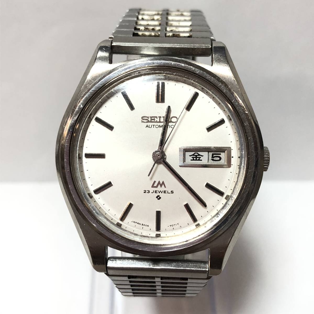 ジャンク品】☆SEIKO セイコー☆腕時計☆LM ロードマチック☆5606-7071 