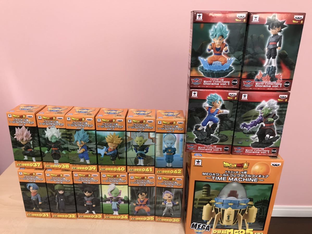 ドラゴンボール超 ワールドコレクタブルフィギュア フィギュア コレクタブル ワーコレ DB セット MEGA ジオラマ メガ ドラゴンボール