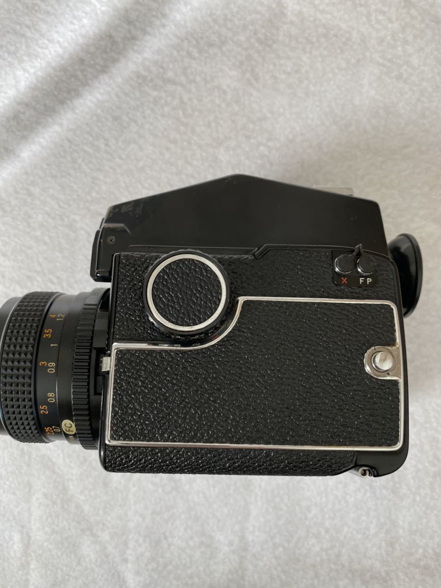 カメラ Mamiya 中判カメラ 80mm f/2.8故障品
