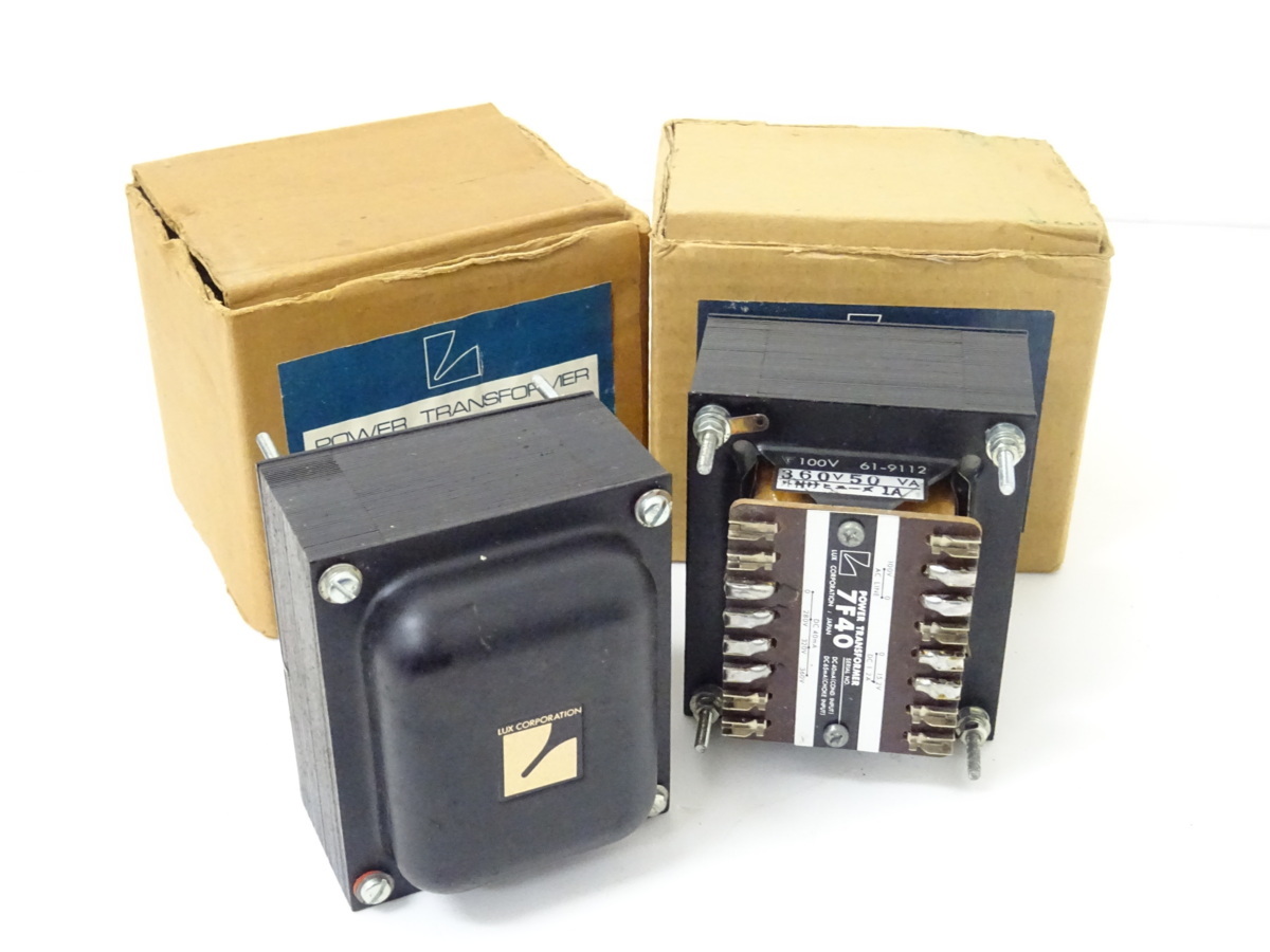 023 電源トランス LUX 3A40B 本体 LUX - 電源トランス Yahoo