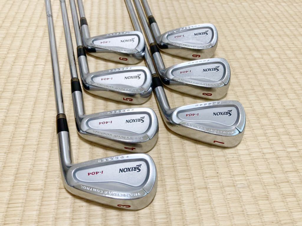 新作登場，新作 訳有 再出品 SRIXON スリクソン I-404 アイアン 3 9 7本セット DG S-200 #5 430g #5 37.5インチFORGED(ダンロップ)｜売買されたオークション情報、yahooの商品情報をアーカイブ公開 - オークファン 男性右きき用