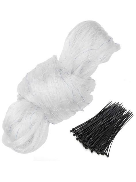 防鳥ネット ベランダ鳥よけネット カラス 鳩対策防鳥網 果樹守りや野菜 