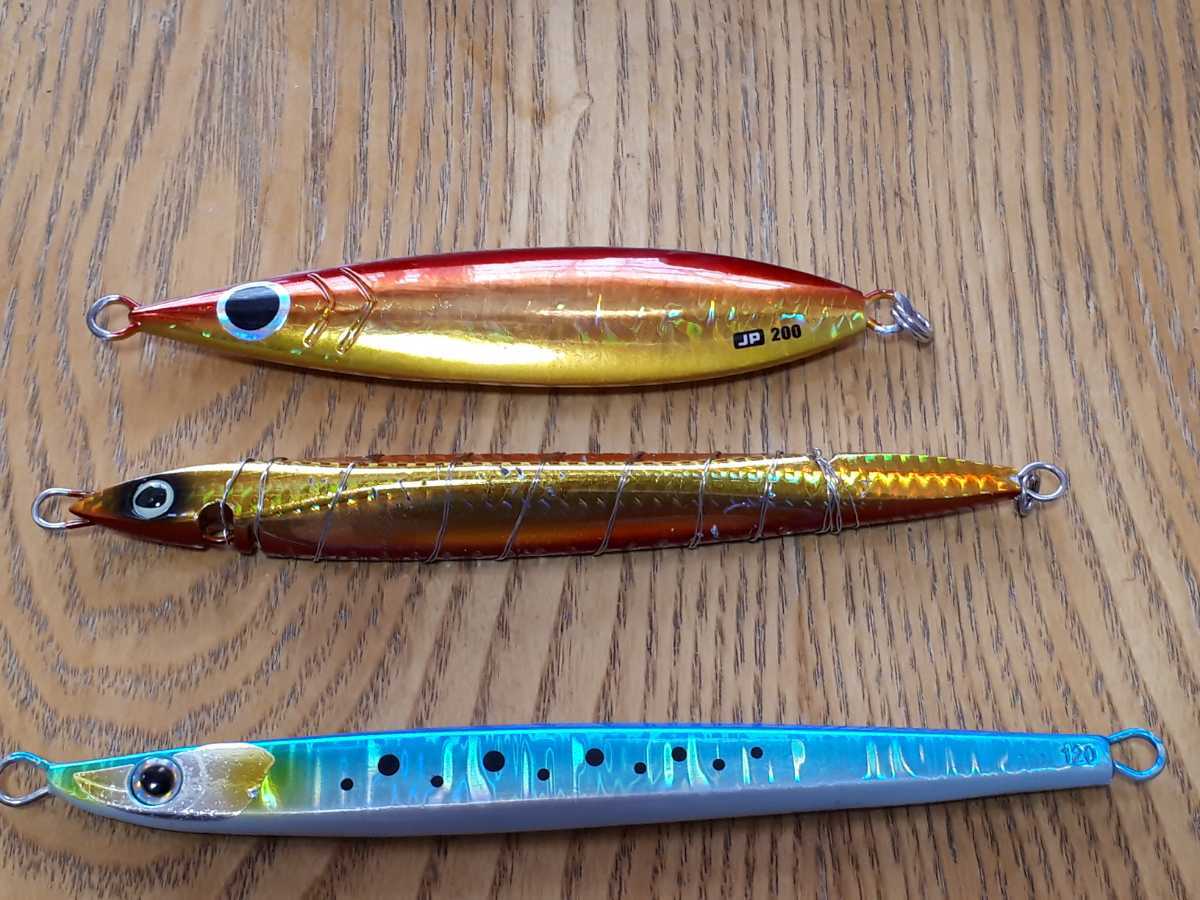 メジャークラフト　ジグパラスロー　200g 他　シマノメタルジグ　太刀魚メタルジグ_1