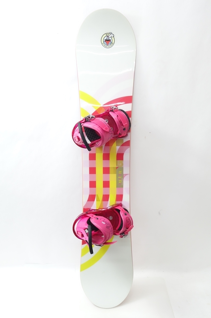 中古 10/11 BURTON FEATHER レディース140cm CITIZEN ビンディング付き