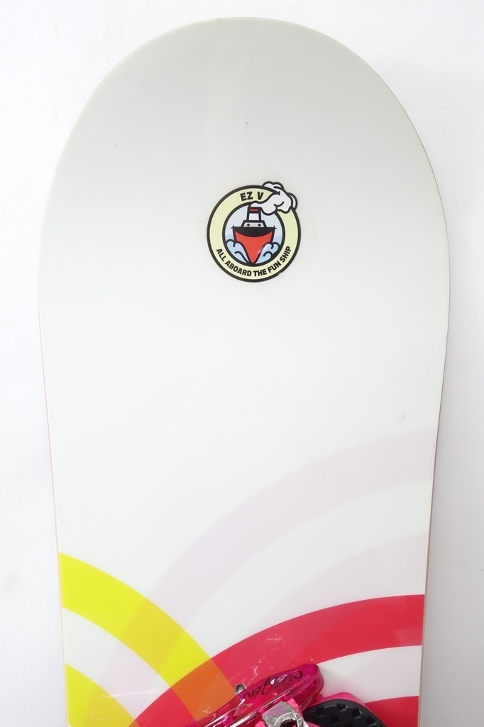 中古 10/11 BURTON FEATHER レディース140cm CITIZEN ビンディング付き