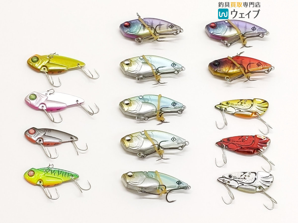 【HOT，お買い得】 レイドジャパン レベルバイブブースト 一誠 GC ザリメタル 等 計14点(バイブレーション)｜売買されたオークション情報、yahooの商品情報をアーカイブ公開 - オークファン 淡水