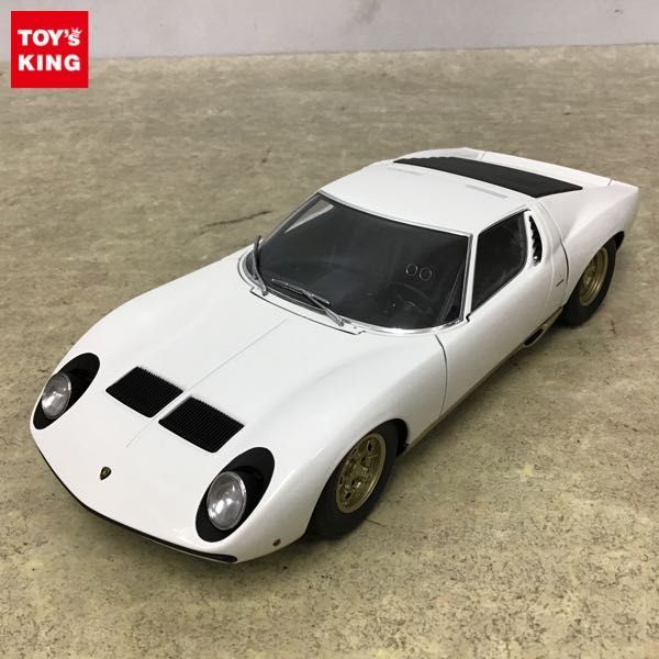 限定セール，安い 1円 箱無 オートアート 1/18 ランボルギーニ ミウラ SV ホワイト ゴールド(その他)｜売買されたオークション情報、yahooの商品情報をアーカイブ公開 - オークファン その他