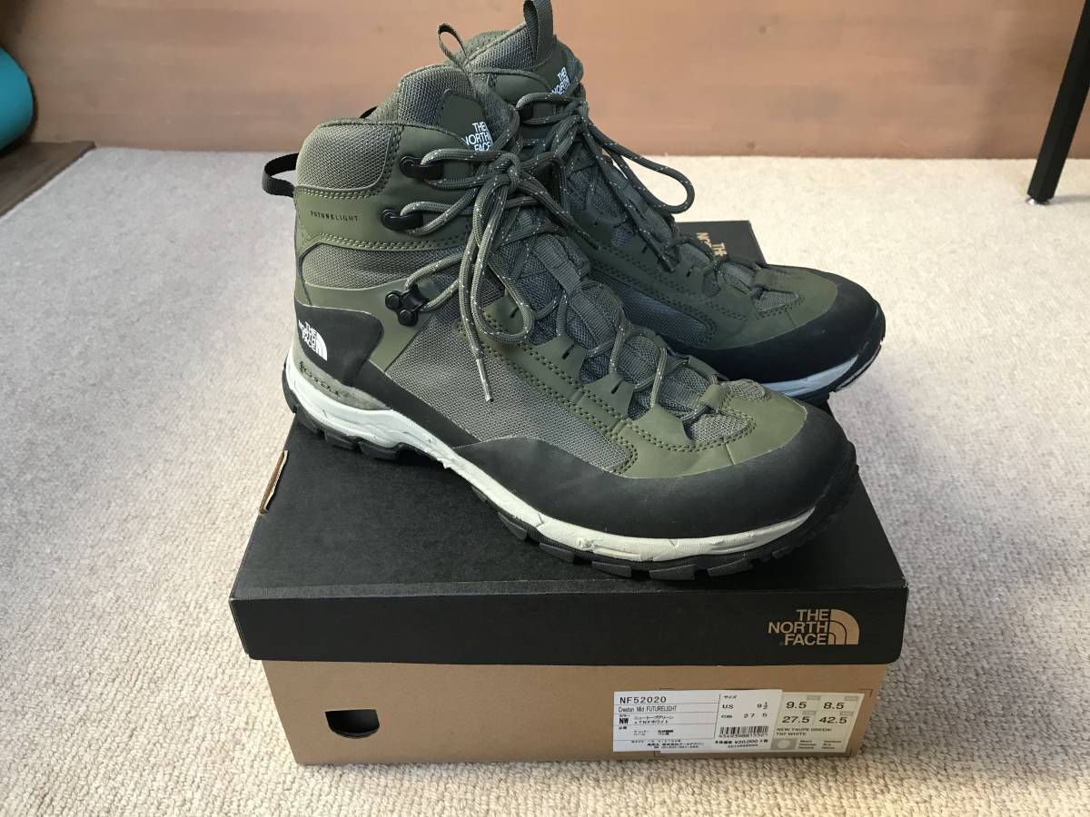 大人気，限定SALE NF52020 THE NORTH FACE Creston Mid FUTURELIGHT 27.5cm US9.5 NW ザノースフェイス トレッキング シューズ ニュートープ NT(27.5cm)｜売買されたオークション情報、yahooの商品情報をアーカイブ公開 - オークファ 27.5cm