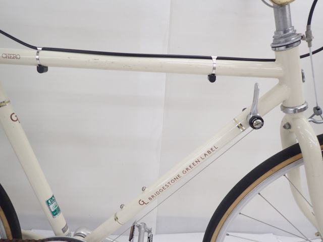 ブリヂストン CHeRO CHERO クエロ BRIDGESTONE クロスバイク クロモリ 「ブリヂストン」 公式通販 激レアBRIDGESTONE 700Cクロスバイク 700C 700c 650×32cのドンガラ CHeRO／クエロ480mm クエロカスタム