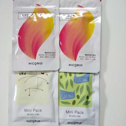  ニコリオ フラボス31粒&times;2袋＋ウーカ21粒＋セルミー7粒(ダイエット食品)｜売買されたオークション情報、yahooの商品情報をアーカイブ公開 - オークファン その他
