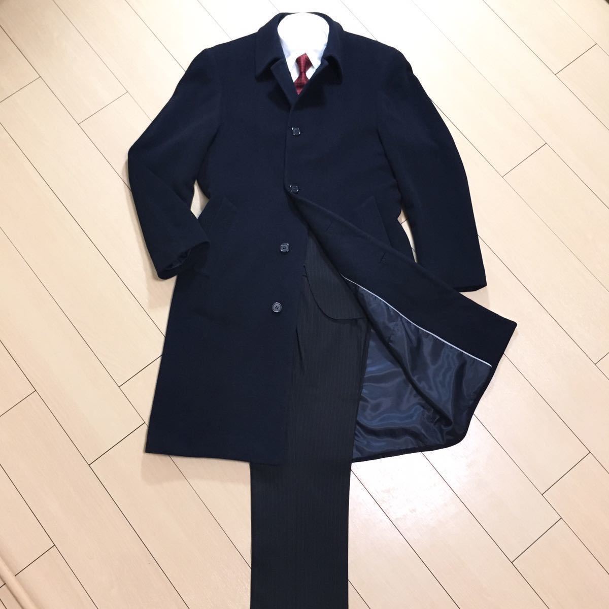 魅惑の高級カシミア混☆高級エンポリオアルマーニ【EMPORIO ARMANI