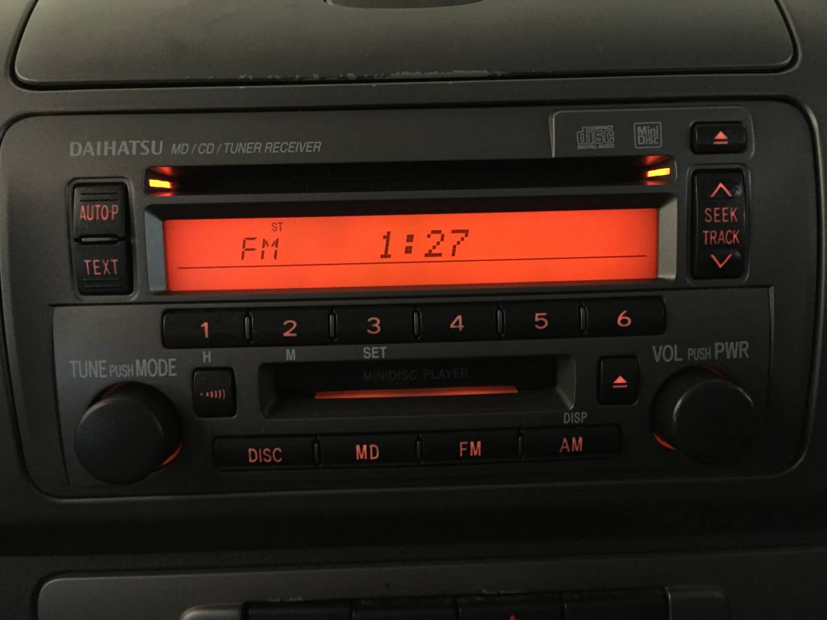 【定番，豊富な】 L350S L360S タント 純正 2DIN CD / MD デッキ AM/FMラジオ付 86180-B2200 ステー付き(CD＆MDプレイヤー)｜売買されたオークション情報、yahooの商品情報をアーカイブ公開 - オークファン その他