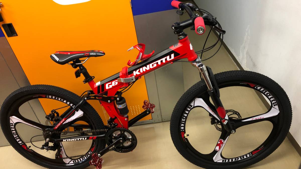 HOT，正規品 マウンテンルック MTB 26インチ 折りたたみ式 21速シフト(26インチ～)｜売買されたオークション情報、yahooの商品情報をアーカイブ公開 - オークファン 26インチ～