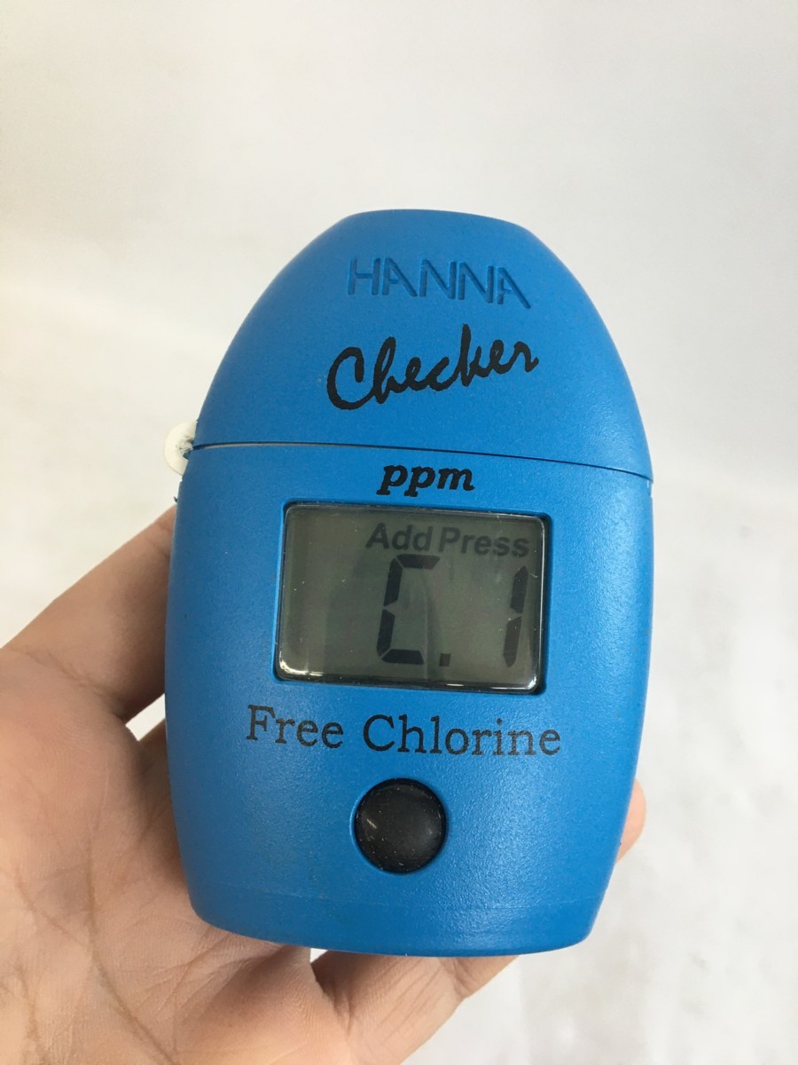 中古品】 HANNA ハンナ 残留塩素デジタルチェッカー 【動作未確認
