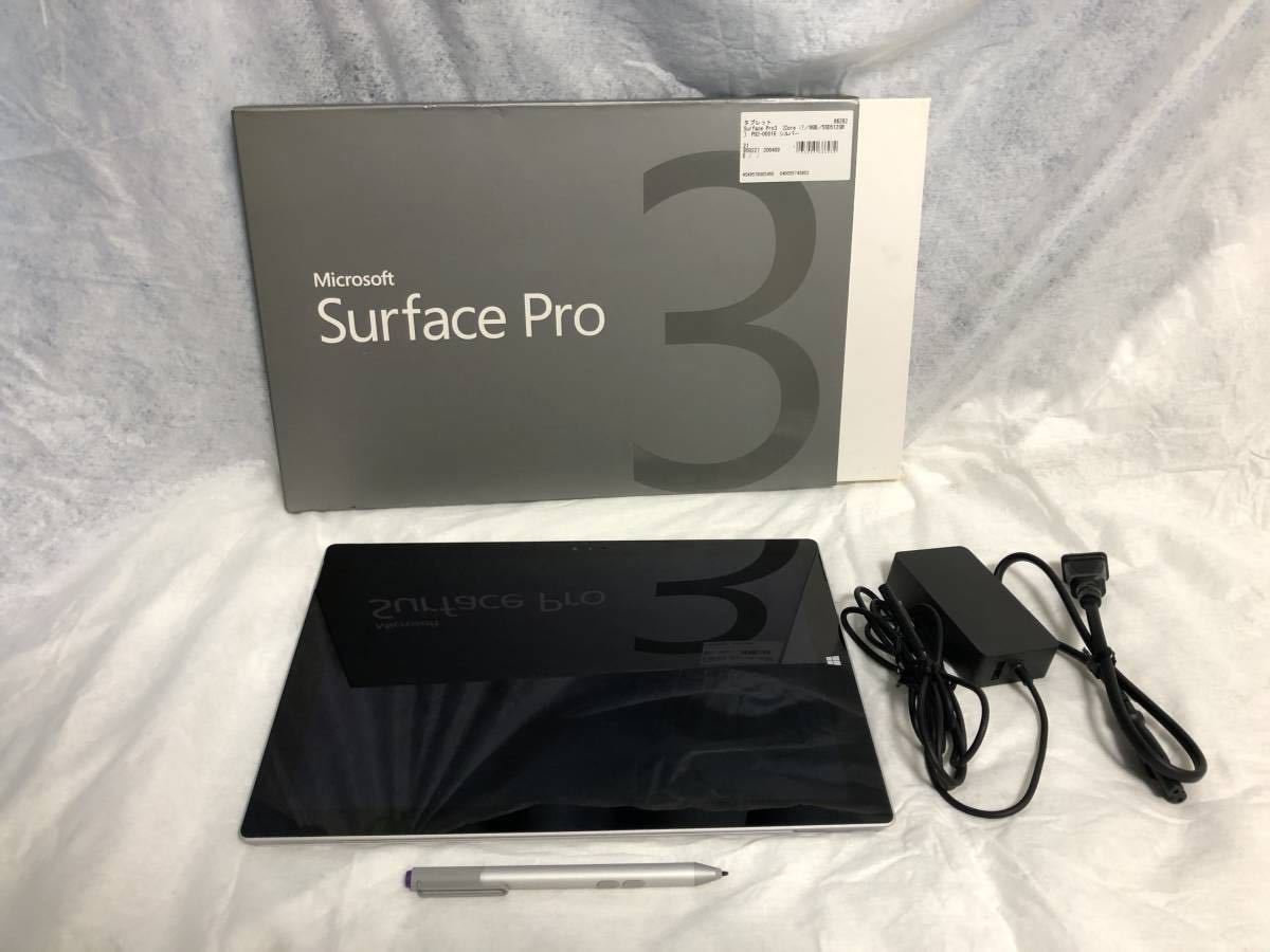 surface pro3 i7 OS：windows10 メモリー：8GB SSD：512GB 難あり