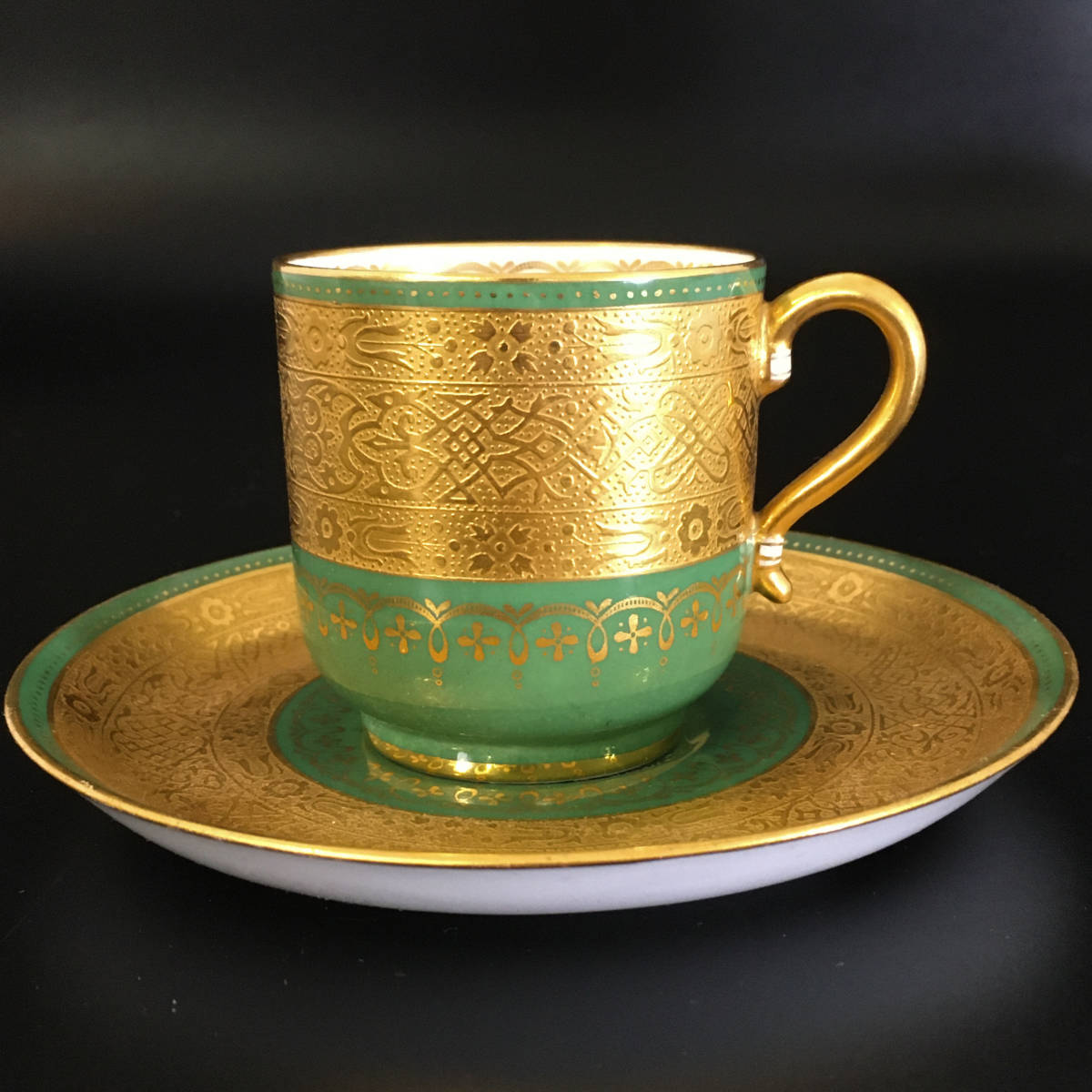 訳あり】MINTON ミントン デミタスカップ 金彩 カップ&ソーサー