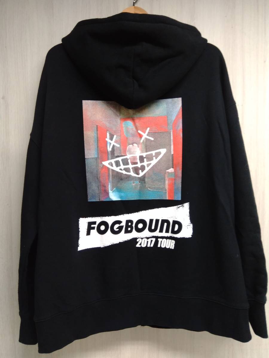 FOGBOUND 米津玄師 2017ツアー BOOTパーカー ジップアップパーカー