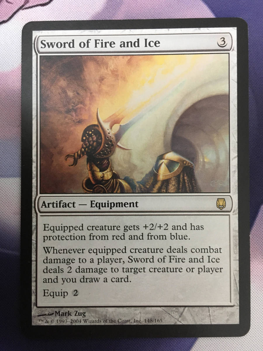 MTG 《火と氷の剣/Sword of Fire and Ice》 DST 英語 【公式通販】