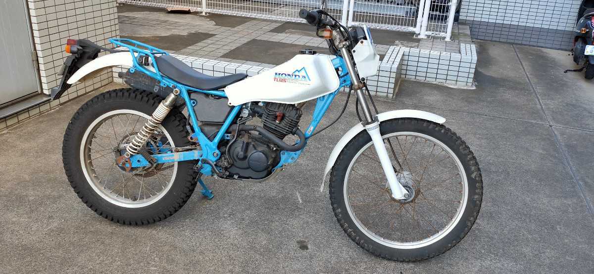 中古 ホンダ TL125 フィールドトリッパー ENG OH済 フレーム自家塗装 