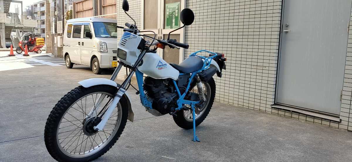 中古 ホンダ TL125 フィールドトリッパー ENG OH済 フレーム自家塗装 