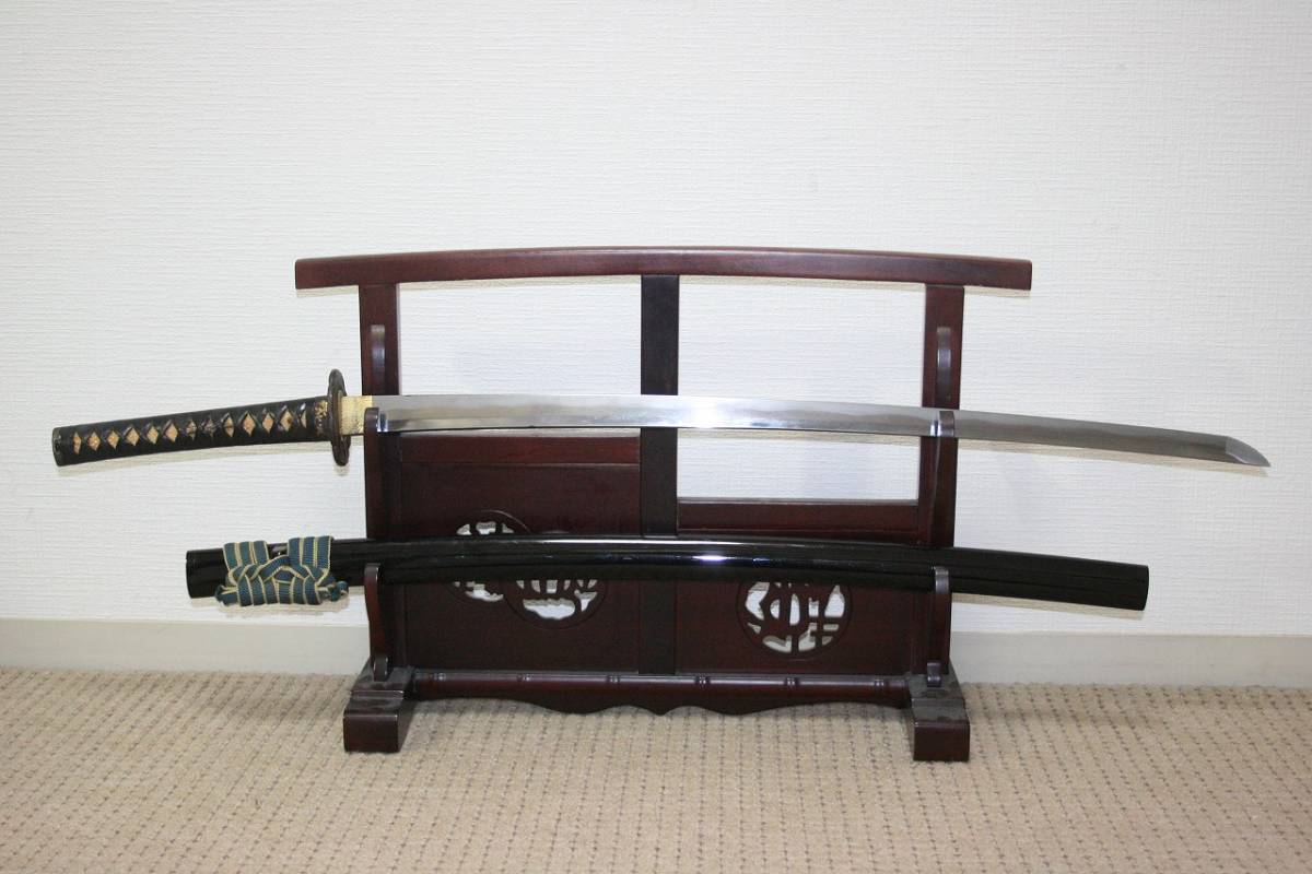 居合刀 宗親最高級居合刀 宗親 模造刀 本拵えと圧倒