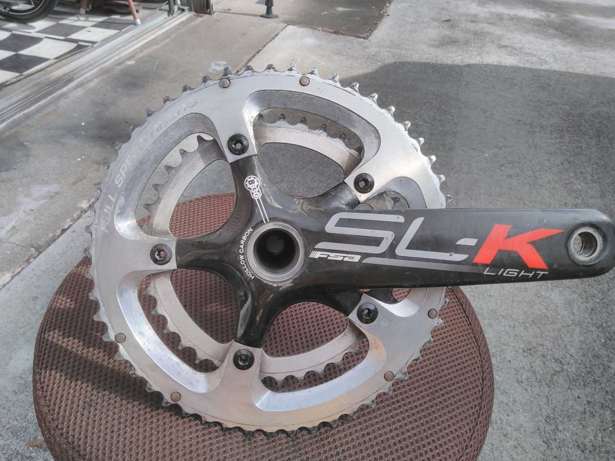 驚きの破格値，格安 FSA SL－Kカーボンクランク(クランク)｜売買されたオークション情報、yahooの商品情報をアーカイブ公開 - オークファン クランク