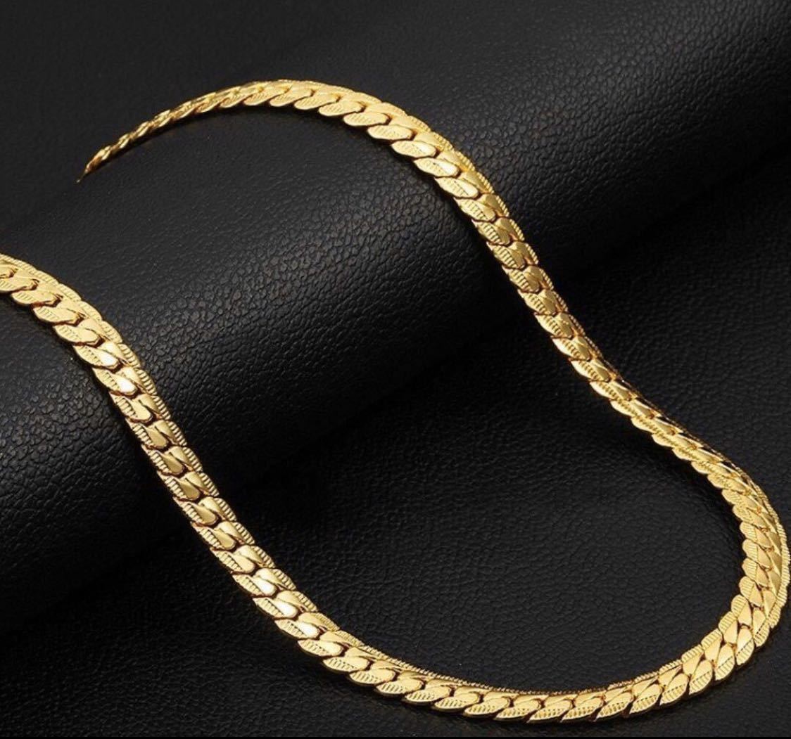 喜平ネックレス ゴールドカラー チェーン 約50cm 刻印あり 現状品 最 安値 でレディース - 地金＊18金【喜平チェーンネックレス 45cm 約1.8g】刻印入 箱入 新品！