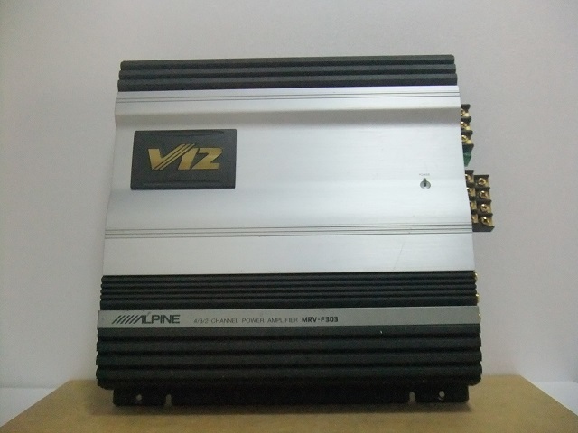 動作未確認 ALPINE アルパインMRV-F303 4/3/2 ch アンプ 管理番号：No