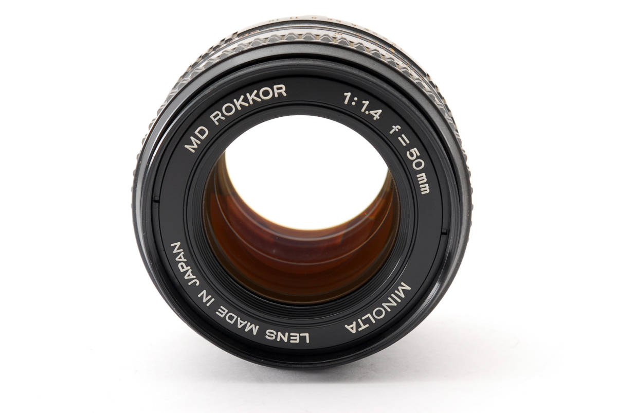 MINOLTA ミノルタ MD ROKKOR 50mm F1.4 マニュアルフォーカスレンズ