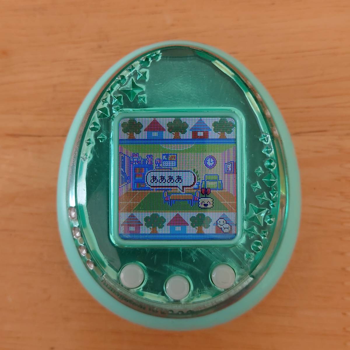 ☆ 動作確認済 たまごっち iDL グリーン tamagocchi バンダイ 緑色