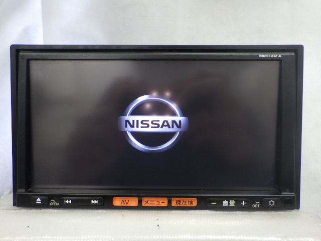 MM114D-A 日産純正 メモリーナビ フルセグ 純正 CD Yahoo!オークション