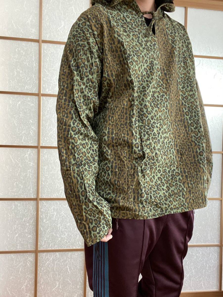 SOUTH2 WEST8 MEXICAN PARKA-PRINTED FLANNEL LEOPARD サウスツー