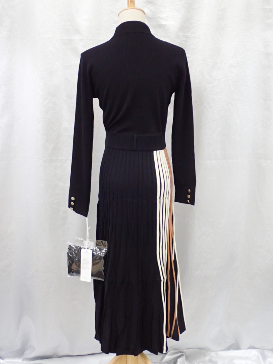 1円 Diagram ダイアグラム スカーフネック ニットワンピース 36 S M相当 ロング丈 ブラック aw タグ ベルト 付き ワンピース 売買されたオークション情報 Yahooの商品情報をアーカイブ公開 オークファン Aucfan Com