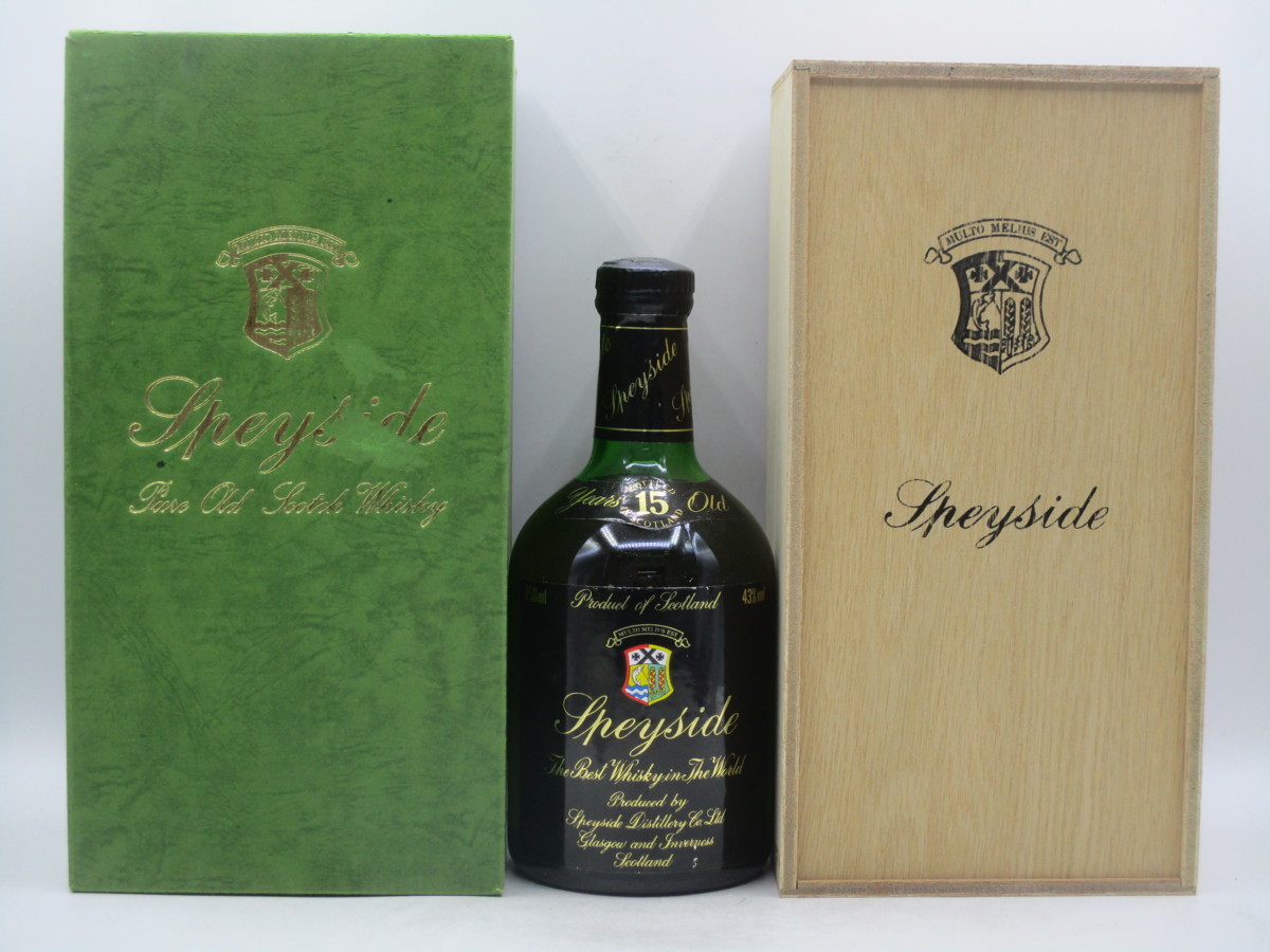 安い値段 ＊【未開栓】SPEYSIDE 15年 スコッチ ウイスキー 750ml 43