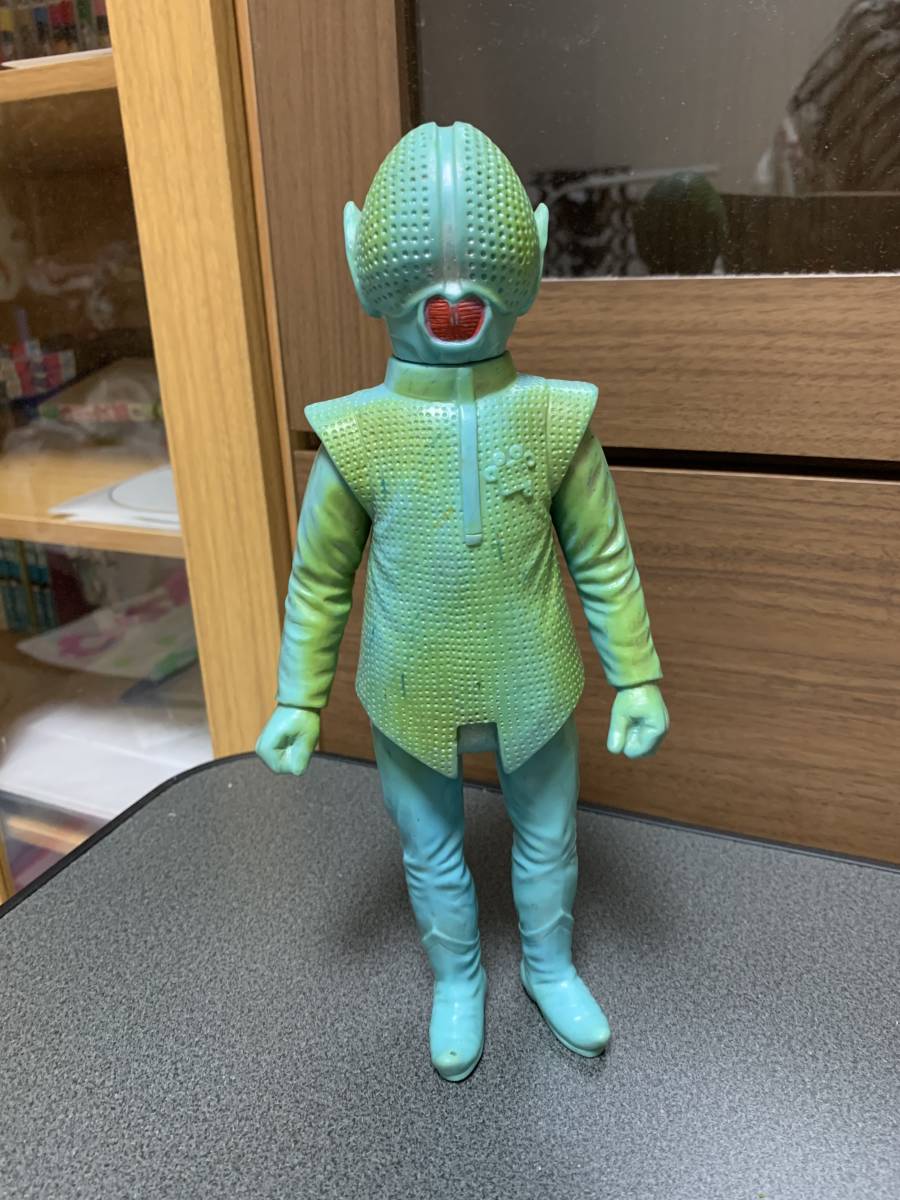 ブルマァク シャプレー星人 ソフビ 当時物 マルサン スタンダード