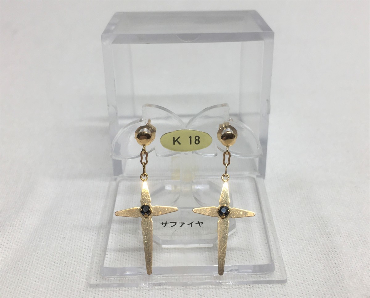 ピアス 18金 レディース ハート k18 K18 18K フープピアス ゴールド 