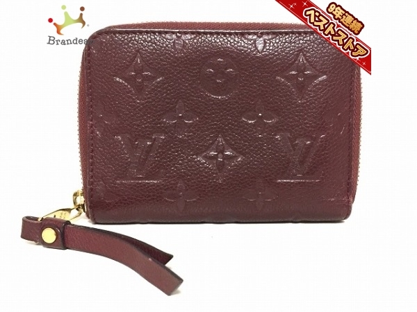 LOUIS VUITTON 二つ折り財布 パテントレザー ルイヴィトン LOUIS VUITTON 2つ折り財布 M93429 ポルトフォイユスク