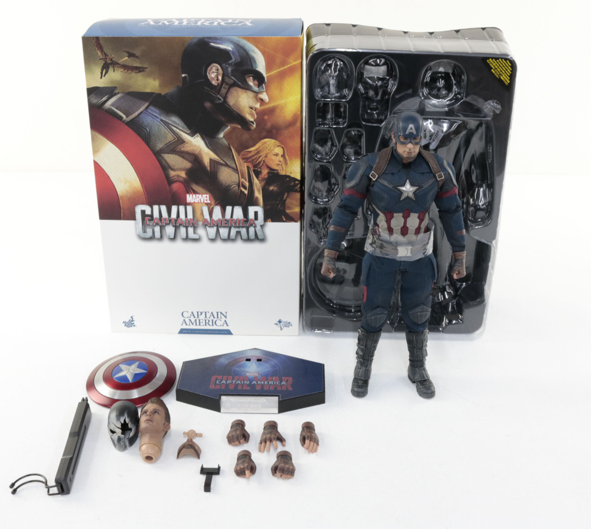 Hot Toys Captain America Civil War MMS 0 Scale – MMS350 Figure 1⁄6 