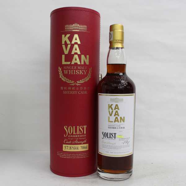 KAVALAN（カバラン）ソリスト シェリー カスクストレングス 57.8