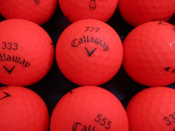限定セール，人気セール 1900 特A級 キャロウェイ Callaway ERC マットカラー/レッド 2020年 30個(30個～)｜売買されたオークション情報、yahooの商品情報をアーカイブ公開 - オークファン ボール