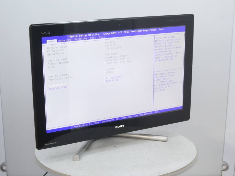 SONY VPCL225FJ VAIO　Core i5-2410M 2.30GHz 4 GB 1000 GB HDD■現状品