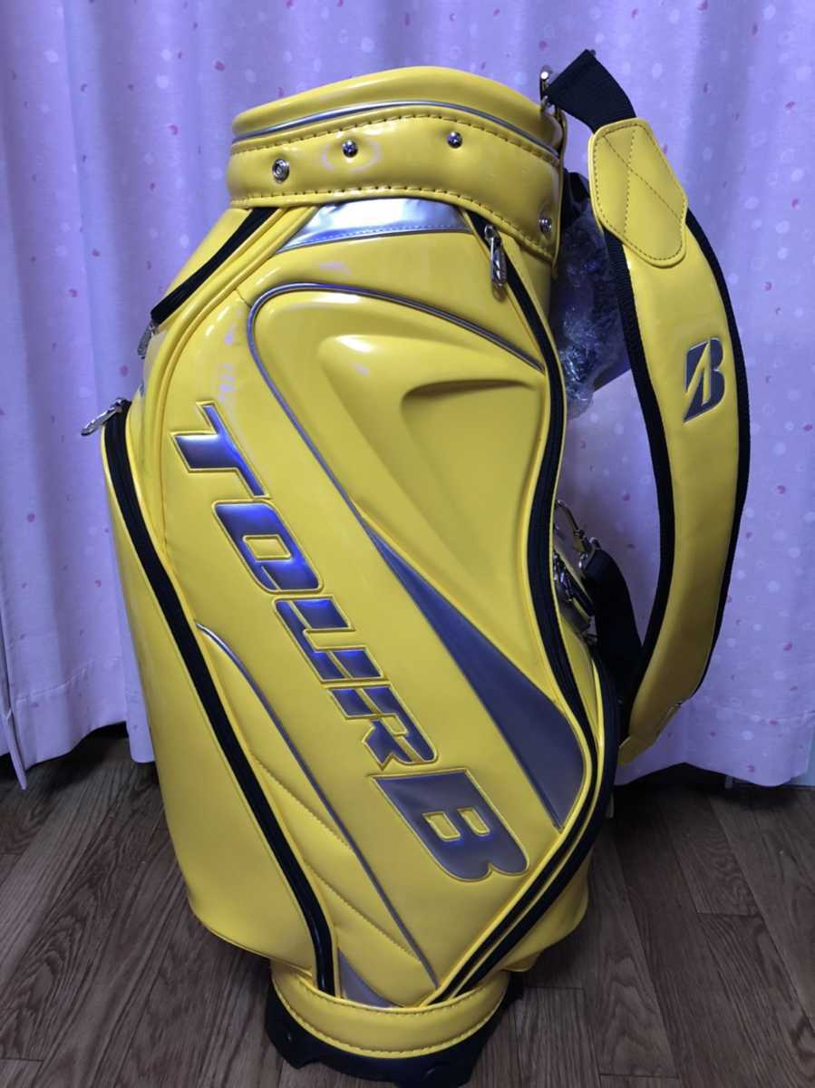 限定セール，大人気 格安 ブリヂストン ゴルフバッグ TOUR B イエロー(ブリヂストン)｜売買されたオークション情報、yahooの商品情報をアーカイブ公開 - オークファン キャディバッグ