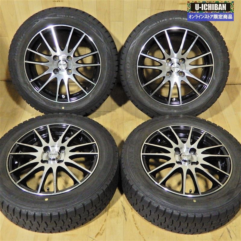 175/65R15 アクア カローラフィールダー 2017年製 国産 スタッドレス