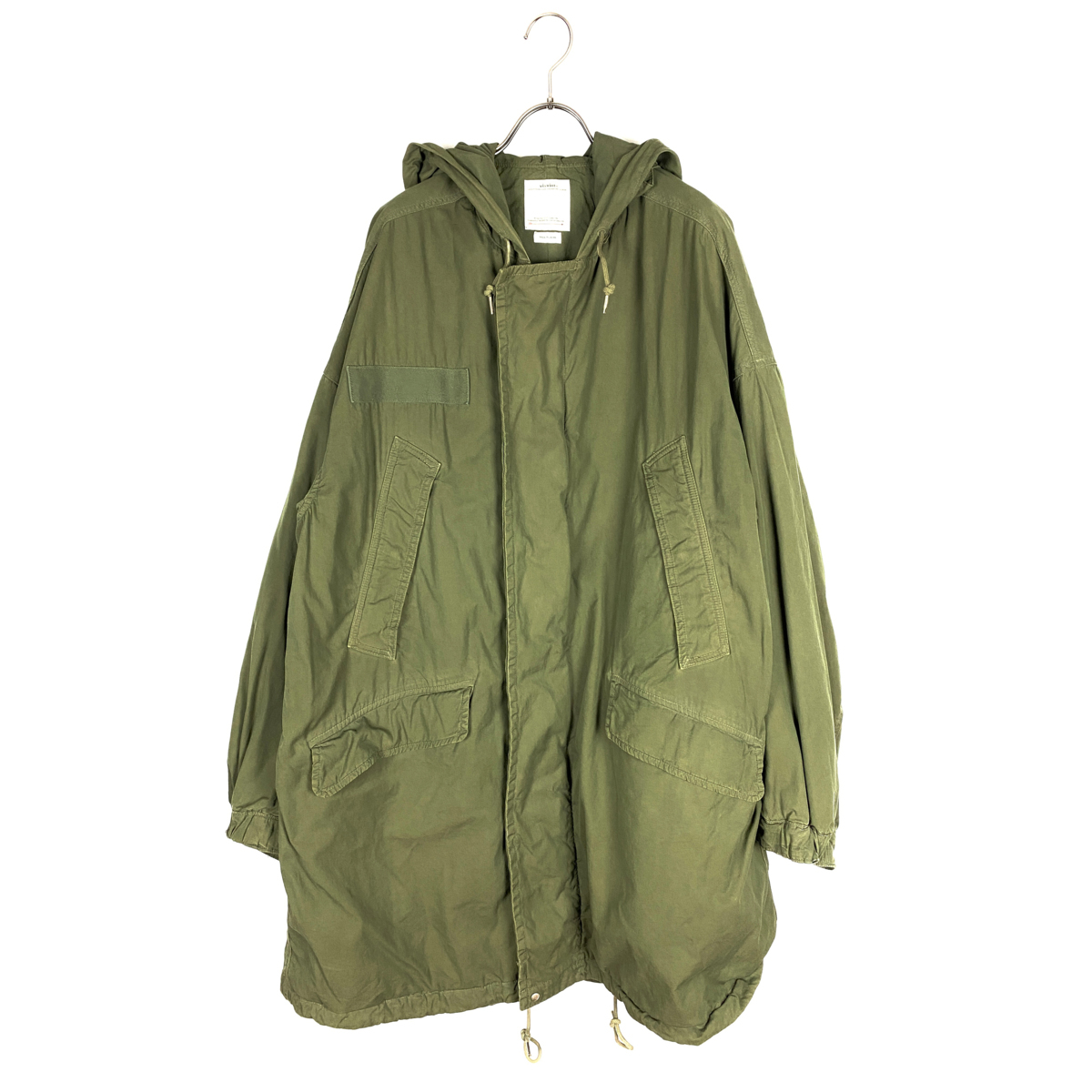 新品同様 ビズビム(VISVIM) PATTERSON OVERCOAT (C/NY) 20SS (olive 