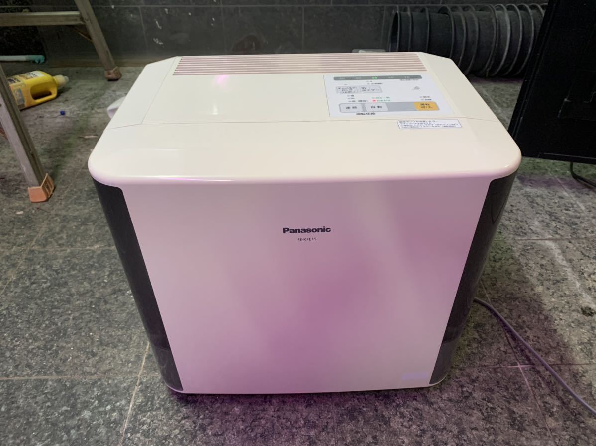 パナソニック 気化式加湿器 FE-KFE15-W 中古品 Panasonic 未使用品
