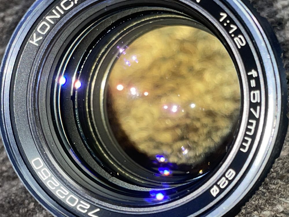 Konica Autoreflex T3 with 57mm f⁄1.4 Hexanon