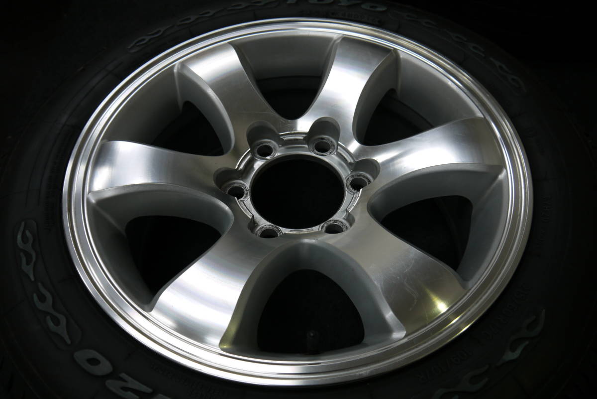 100円スタート！最落なし！】 プラド純正ホイール TOYO H20 タイヤ 4本 