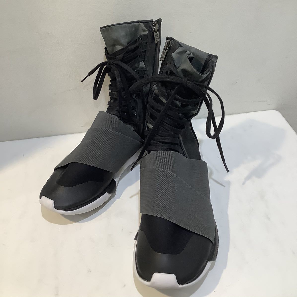 Y-3 ワイスリー BB4803 QASA BOOT カーサブーツ ブラック 26.5cm(26.5 
